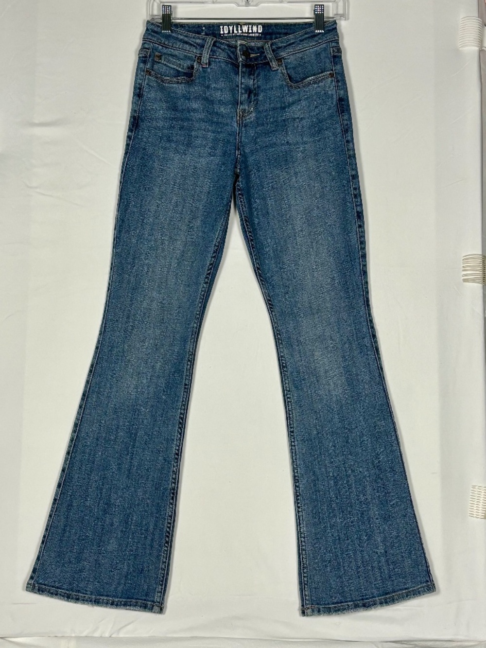 Idyllwind Miranda Lambert Rebel Flare Jeans 4 x 32 Medium Wash Western Denim
